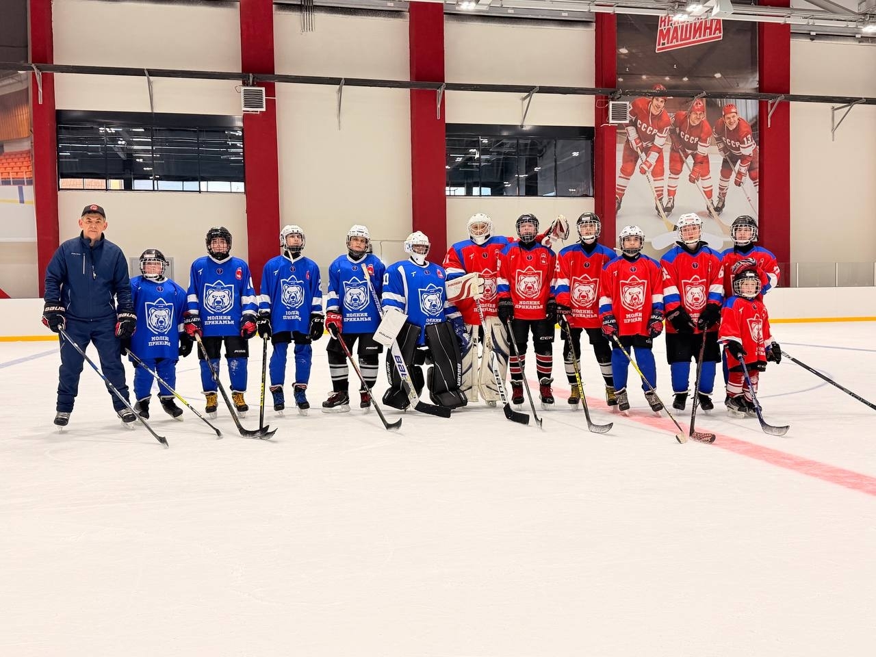 Первая тренировка ХК "Молния Прикамья"