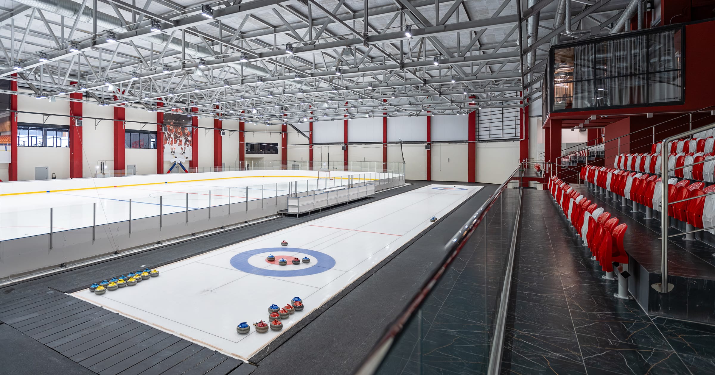 Уникальная зона кёрлинга