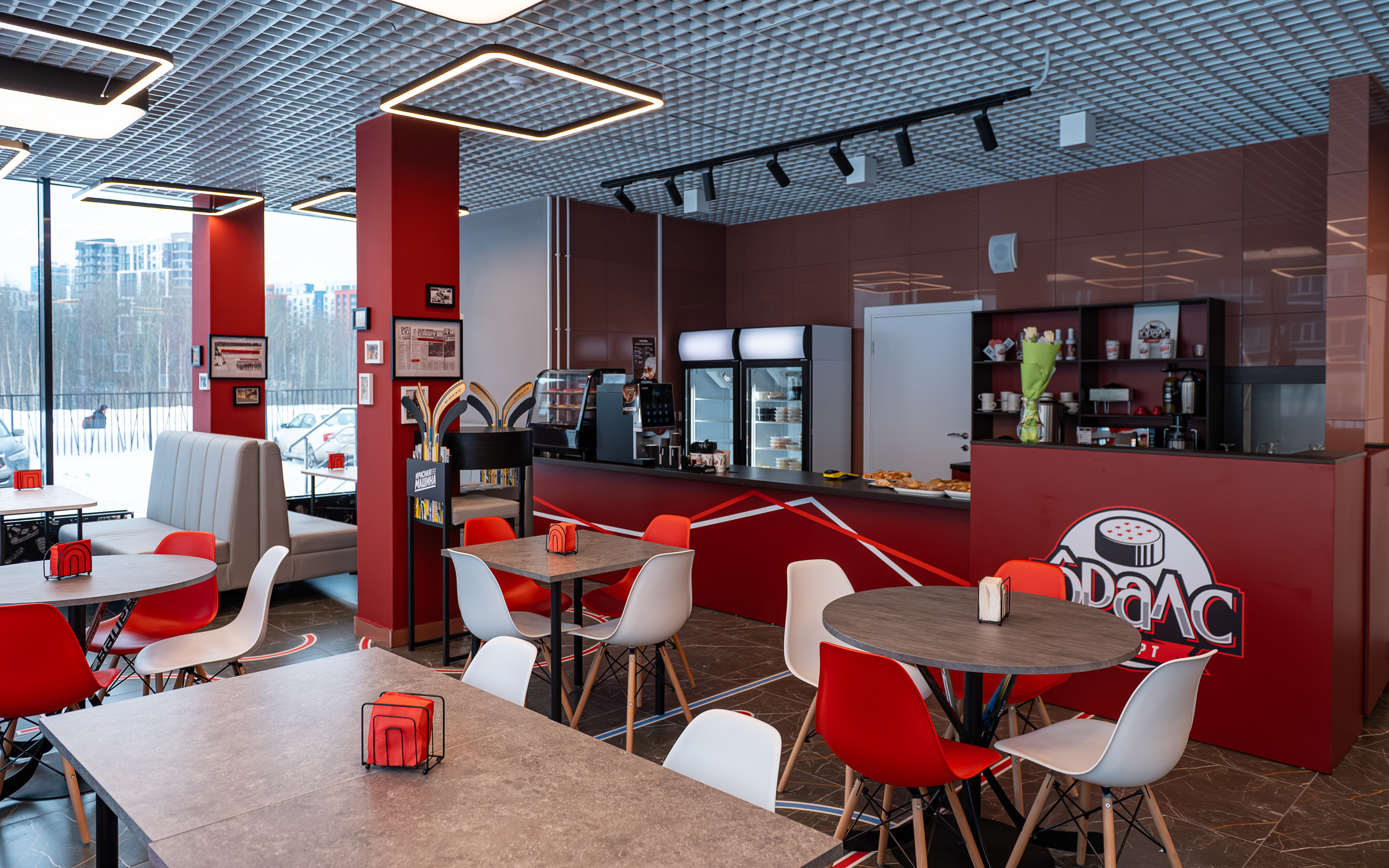 Кафе и зона отдыха